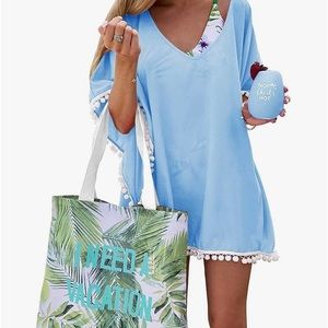 Adreamly Kaftan Beach Cover Up